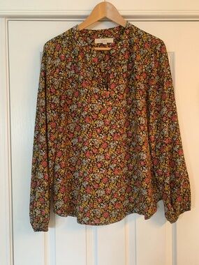 LOFT Floral  Blouse